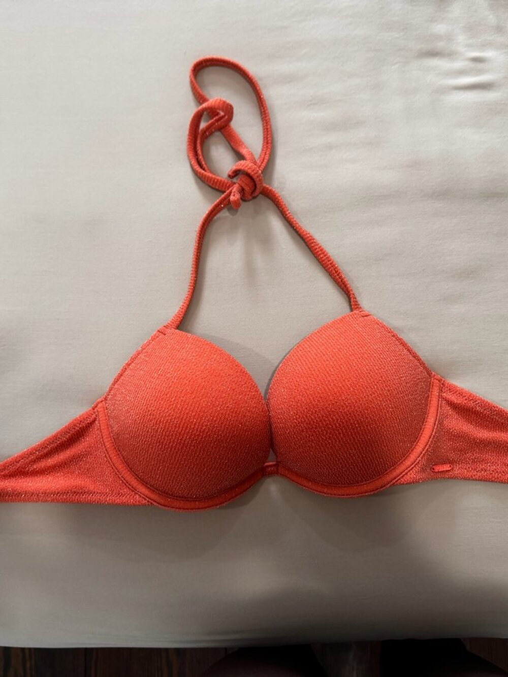 PINK Bathing Suit Top & Bottom (Small)